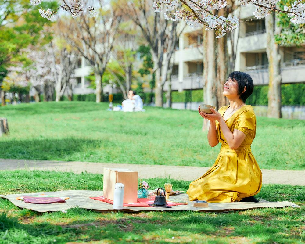 07.旅する茶室 ~春Spring - 5分で完結する体験型ストレスケアMatcha Meditation~美心LAB公式サイト